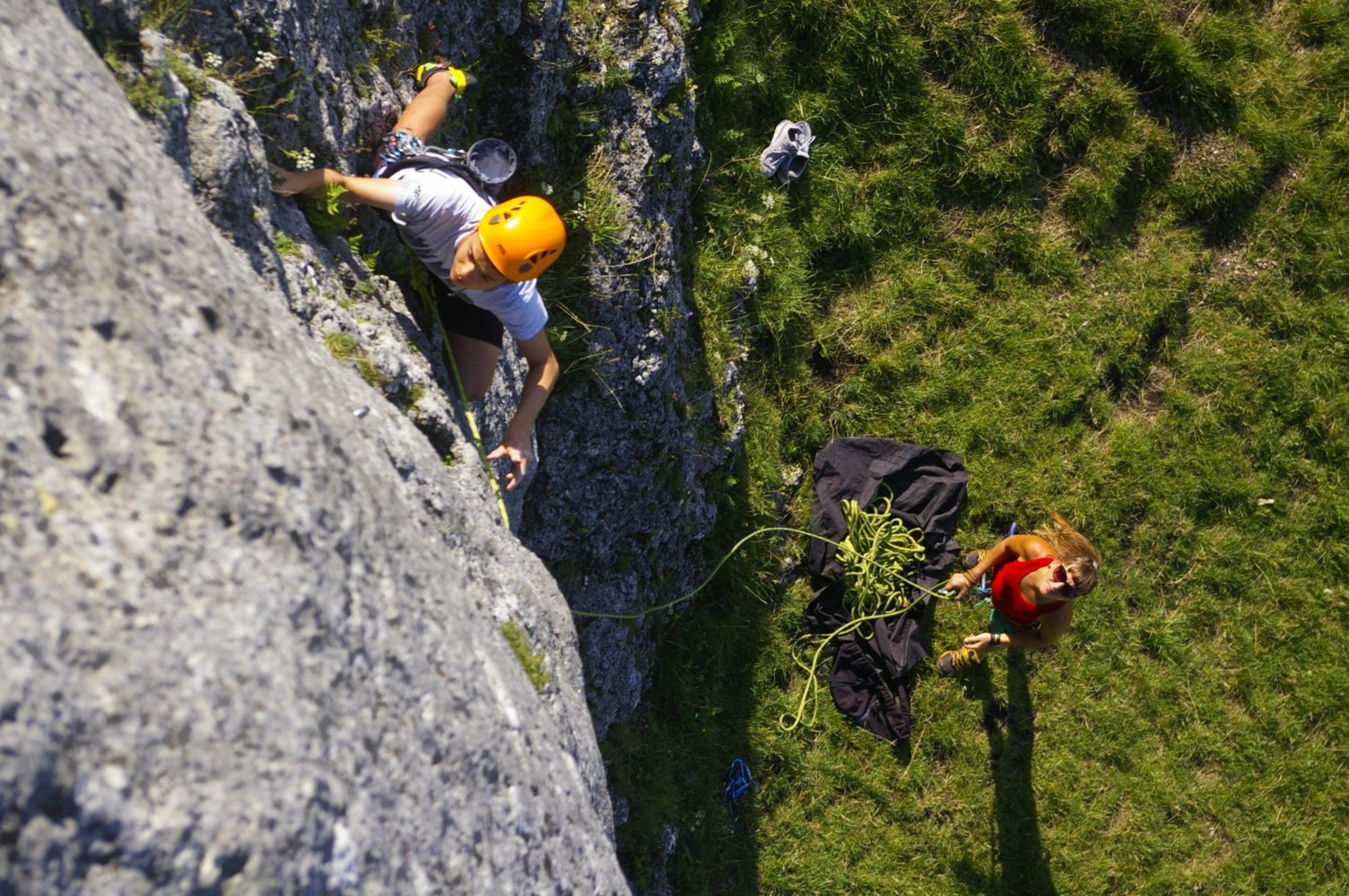 Wspinanie w skałach z instruktorem – zajęcia dla początkujących